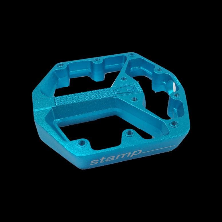 Crankbrothers Pedal Body Stamp 3 Blue Small Left