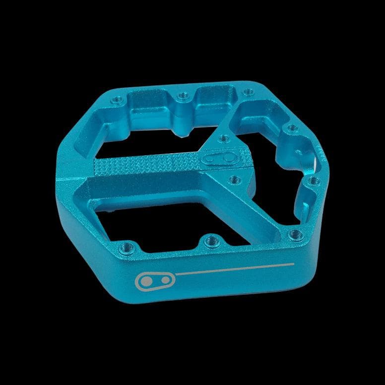 Crankbrothers Pedal Body Stamp 3 Blue Small Right