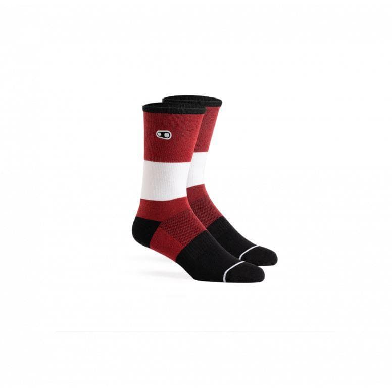 Crankbrothers Icon Casual Socks - Red - Large/X-Large