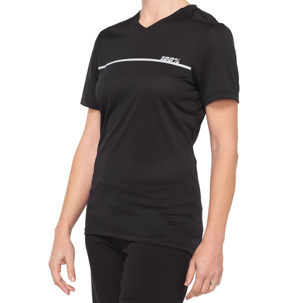 100% Ridecamp Women's Jersey Black / Grey L