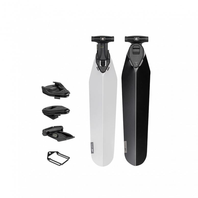 Topeak Flashfender Deluxe Duo Fixer - Black/Transparent