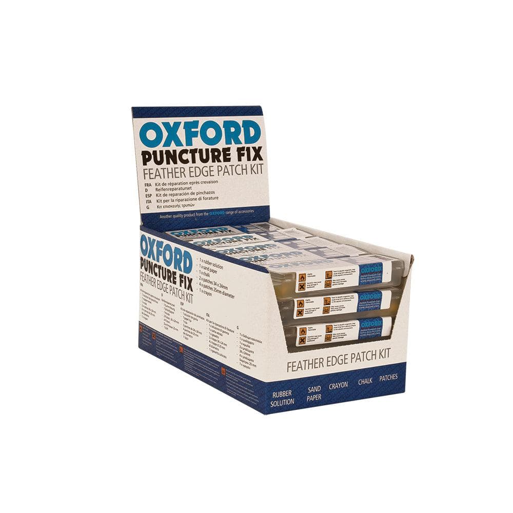 Oxford Cycle Puncture Repair Kit (Box of 25)