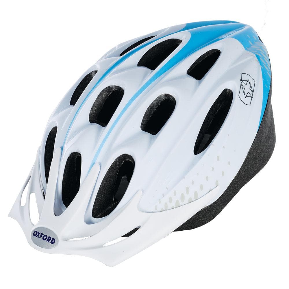 Oxford F15 Large 58-61cm White/Blue