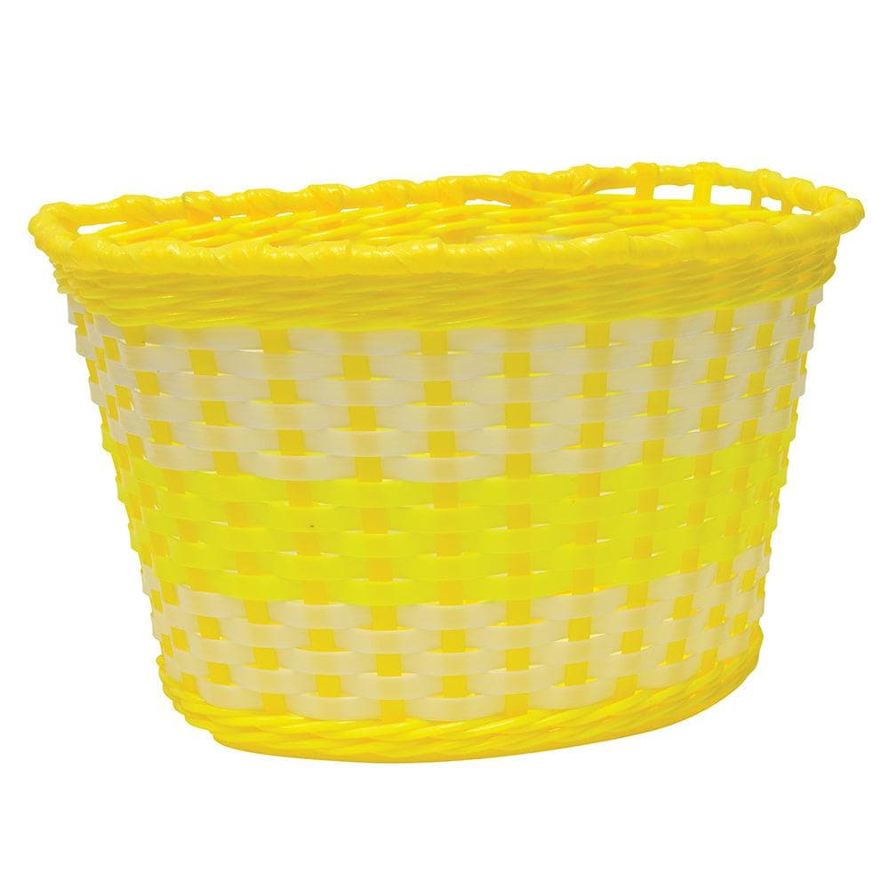 Oxford Junior Woven Basket - Yellow