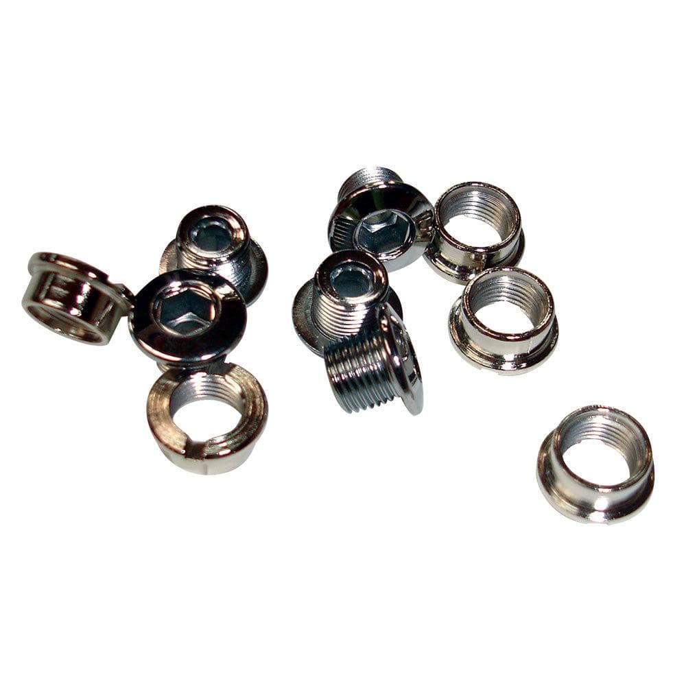 Oxford Single Chainring Bolt Set 5 nuts + 5 bolts