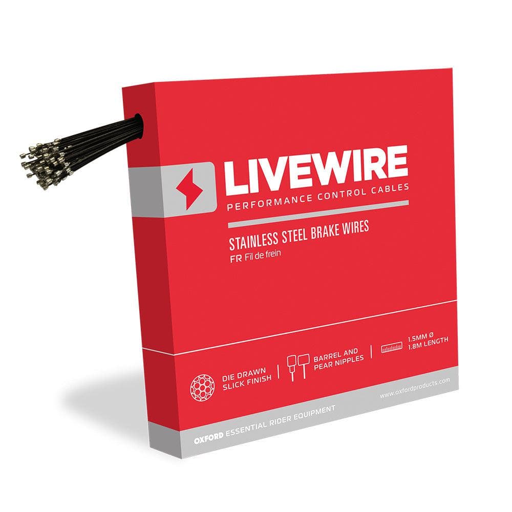 Livewire 100 x Stainless Steel Pear only Brake wire