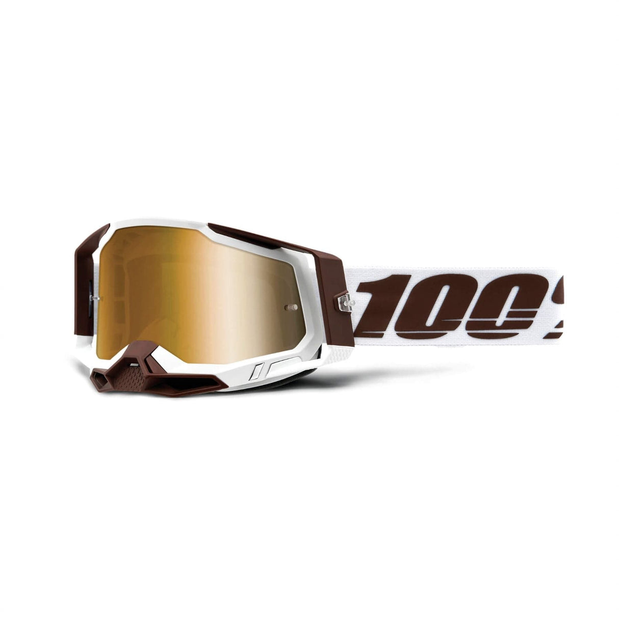 100% Racecraft 2 Goggle Snowbird / True Gold Lens