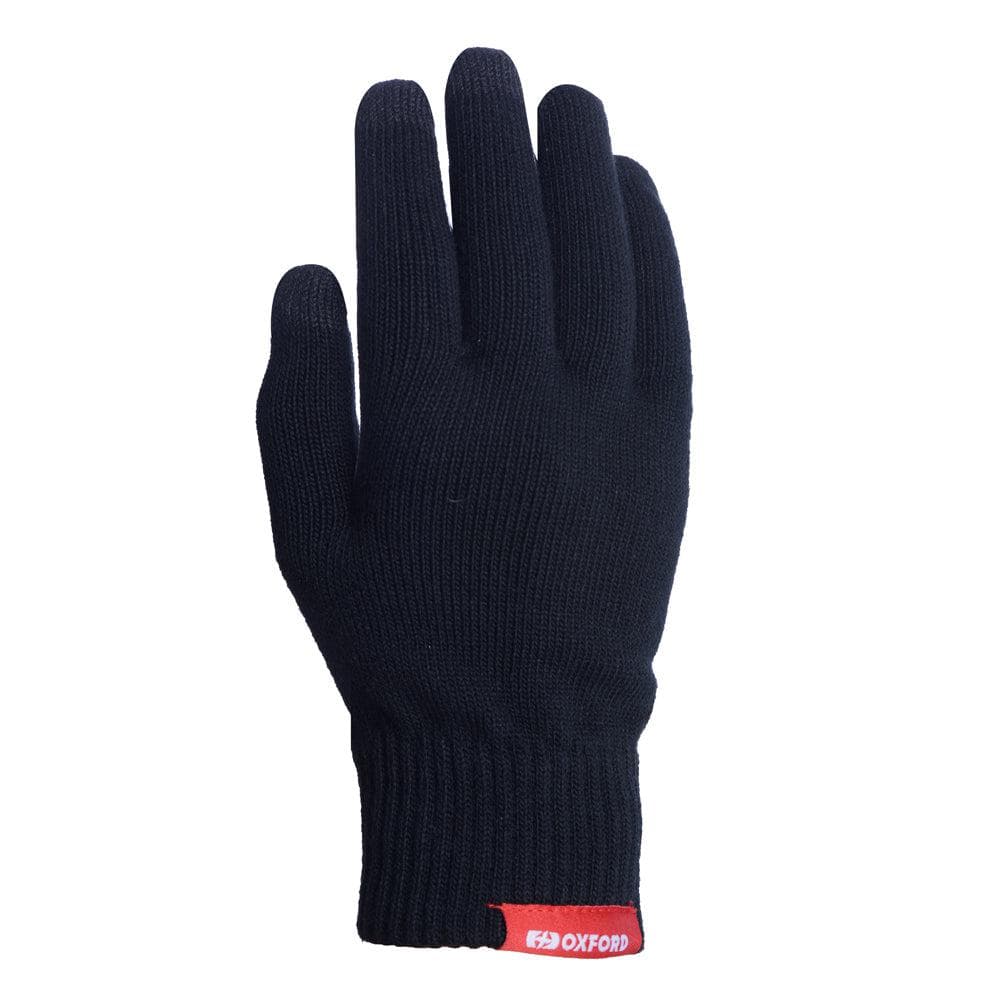 Oxford Inner Gloves Knit Thermolite Blk S/M