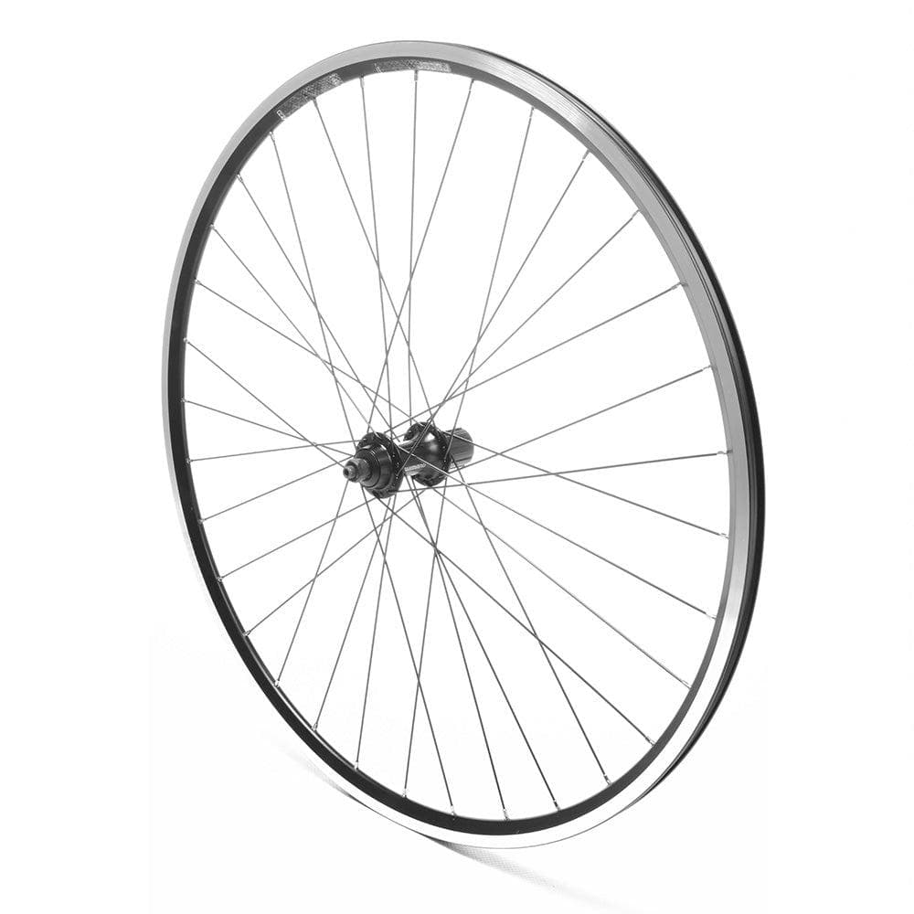 Rear Wheel 700c Road Cassette Silver Double Wall QR