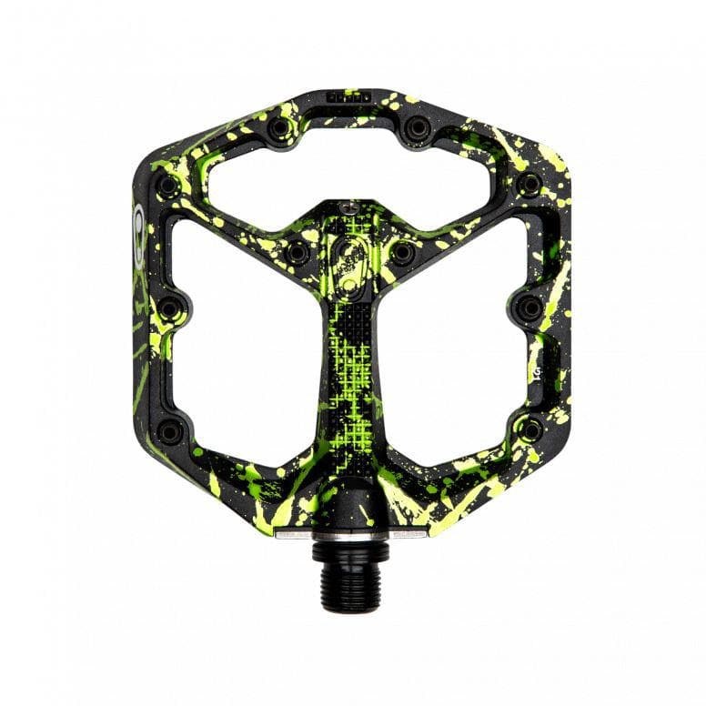 Crankbrothers Stamp 7 - Black/Green - Small