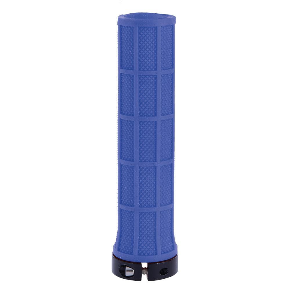 Oxford Lock On Slim Grips Dark Blue