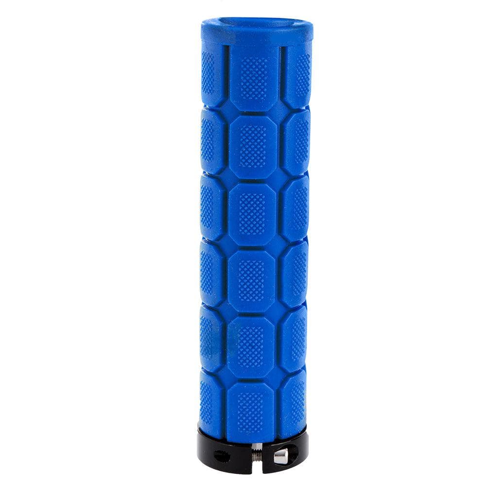 Oxford Lock On Fat Grips Dark Blue