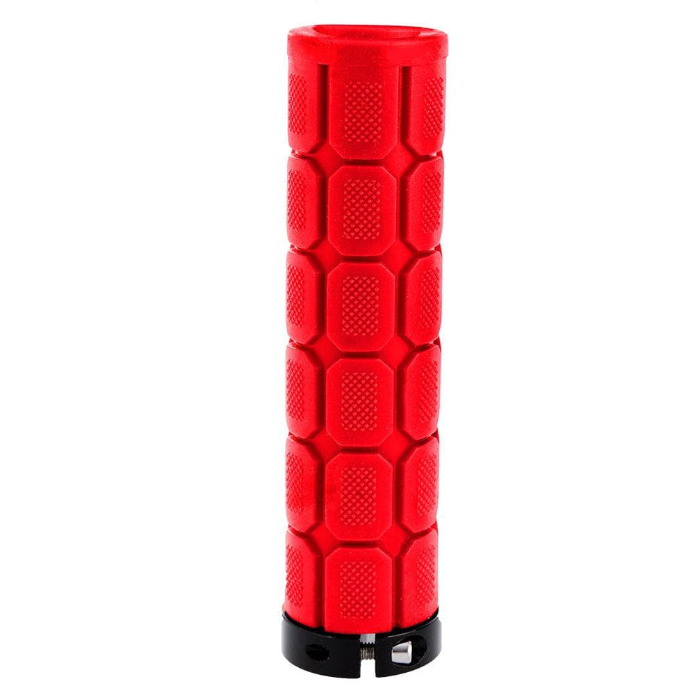 Oxford Lock On Fat Grips Red