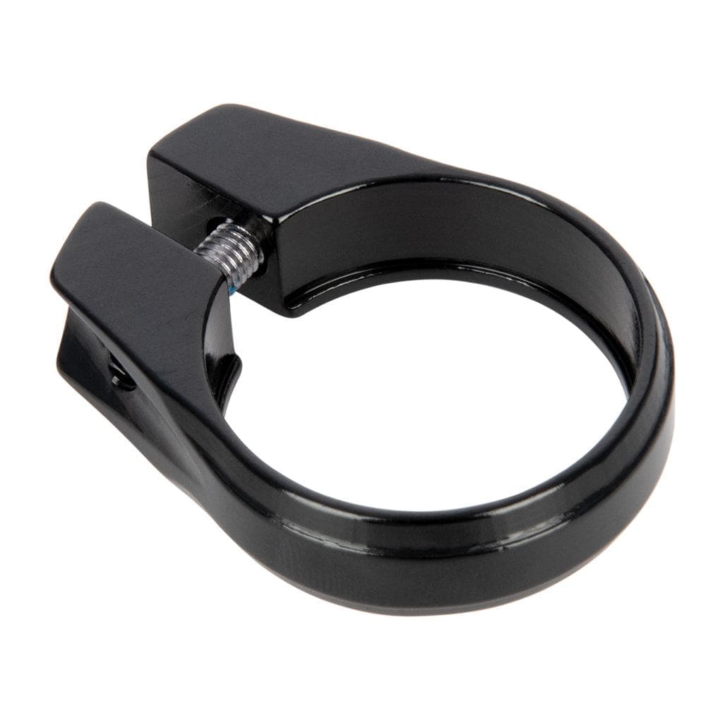 Oxford Seat Clamp & Bolt Alloy 34.9mm - Black