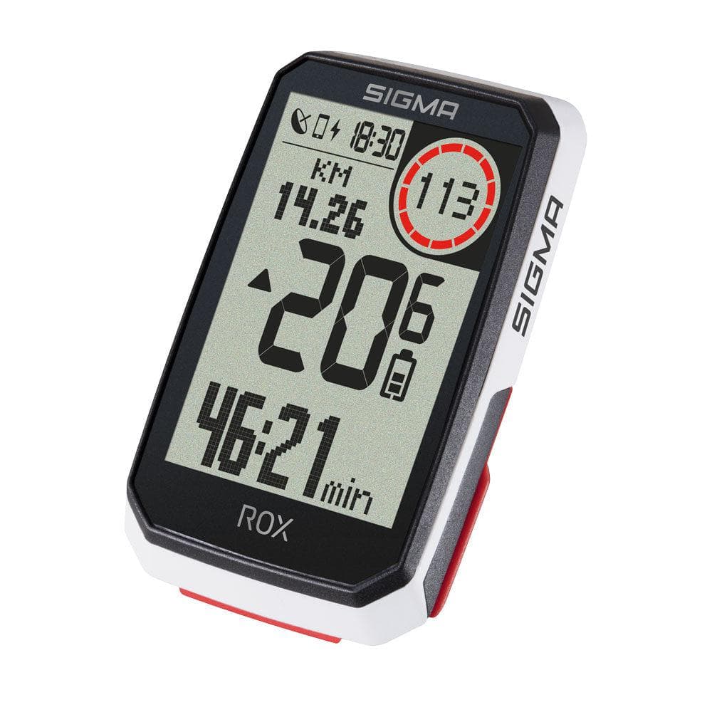 Sigma ROX 4.0 GPS Cycle Computer (White)