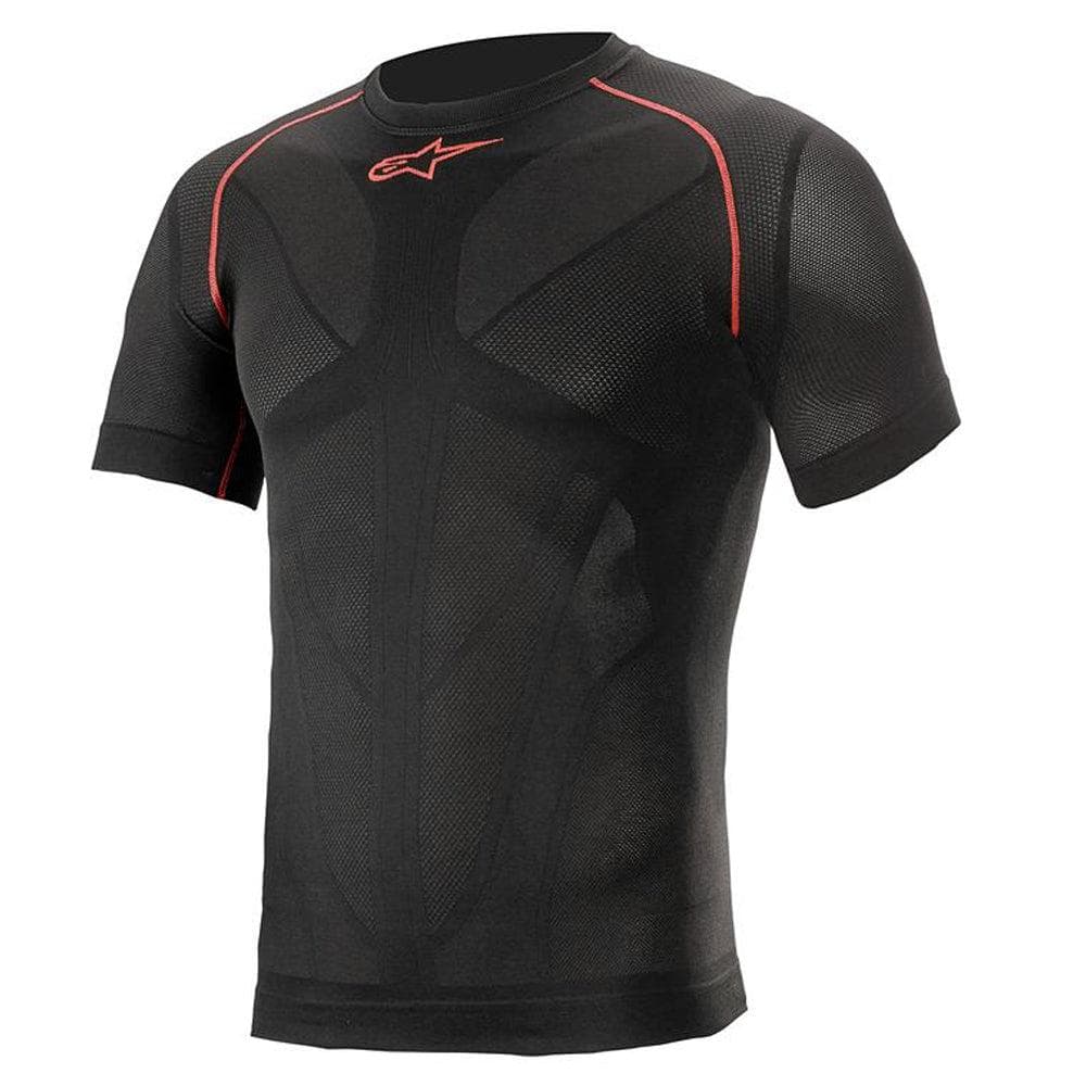 Ride Tech V2 Top Short Sleeve Summer Black Red XL/2XL