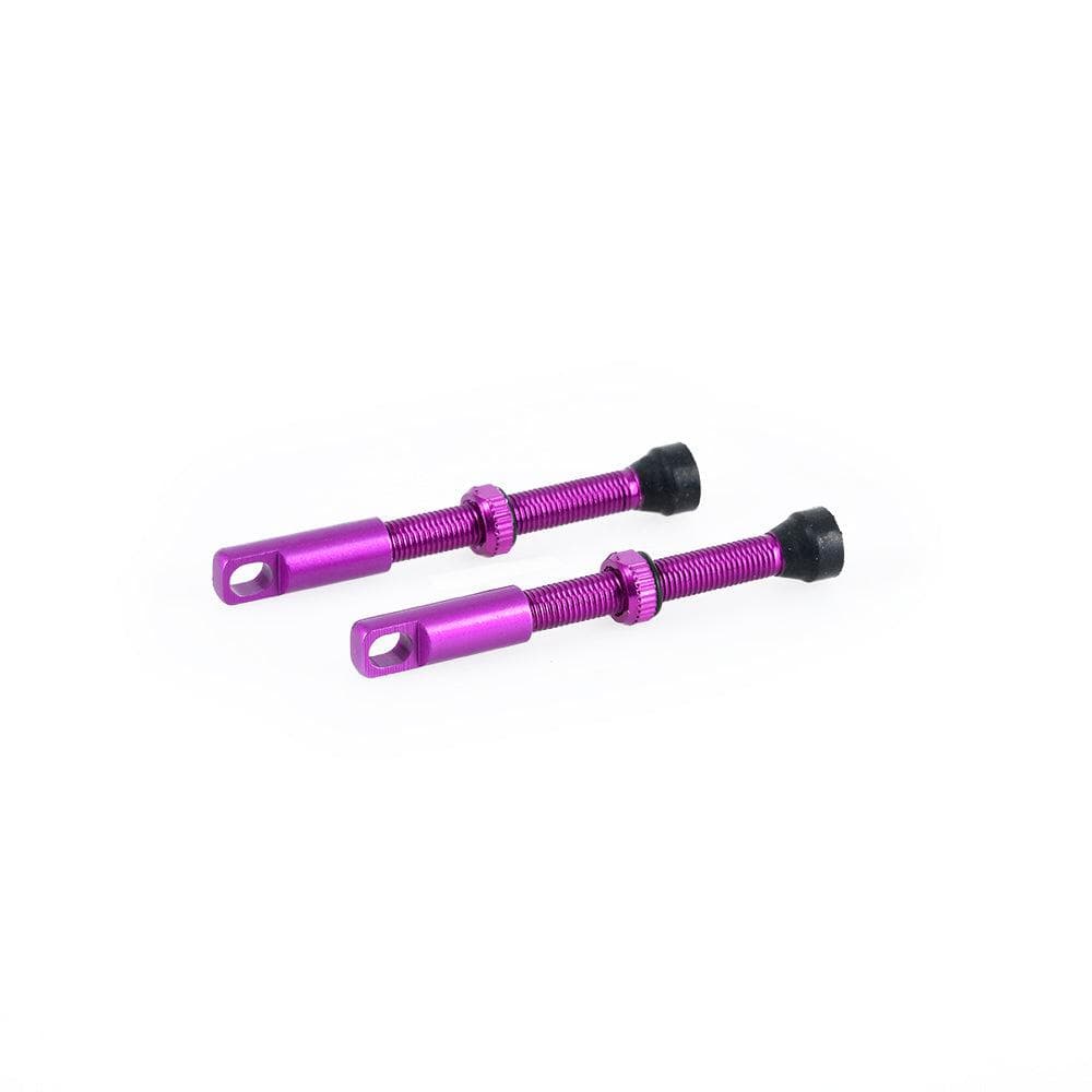 Oxford Tubeless Alloy Valve 48mm Purple