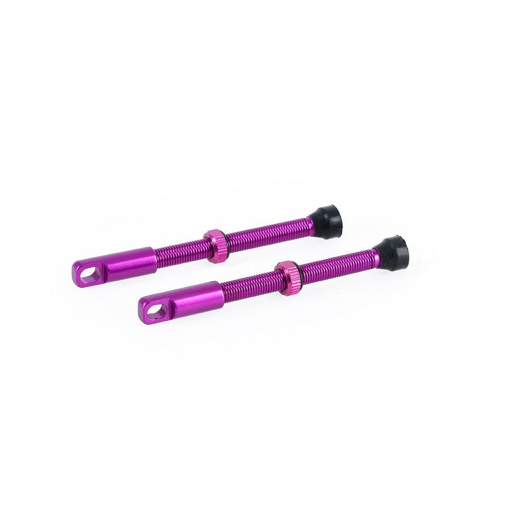 Oxford Tubeless Alloy Valve 60mm Purple