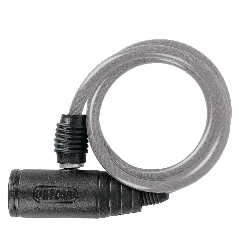 Oxford Bumper Cable Lock Clear 6mm x 600mm