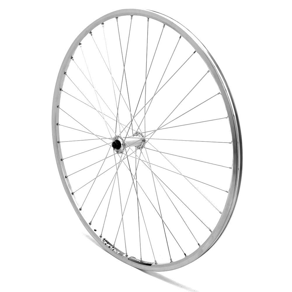 Front Wheel 700c Road Silver Double Wall QR