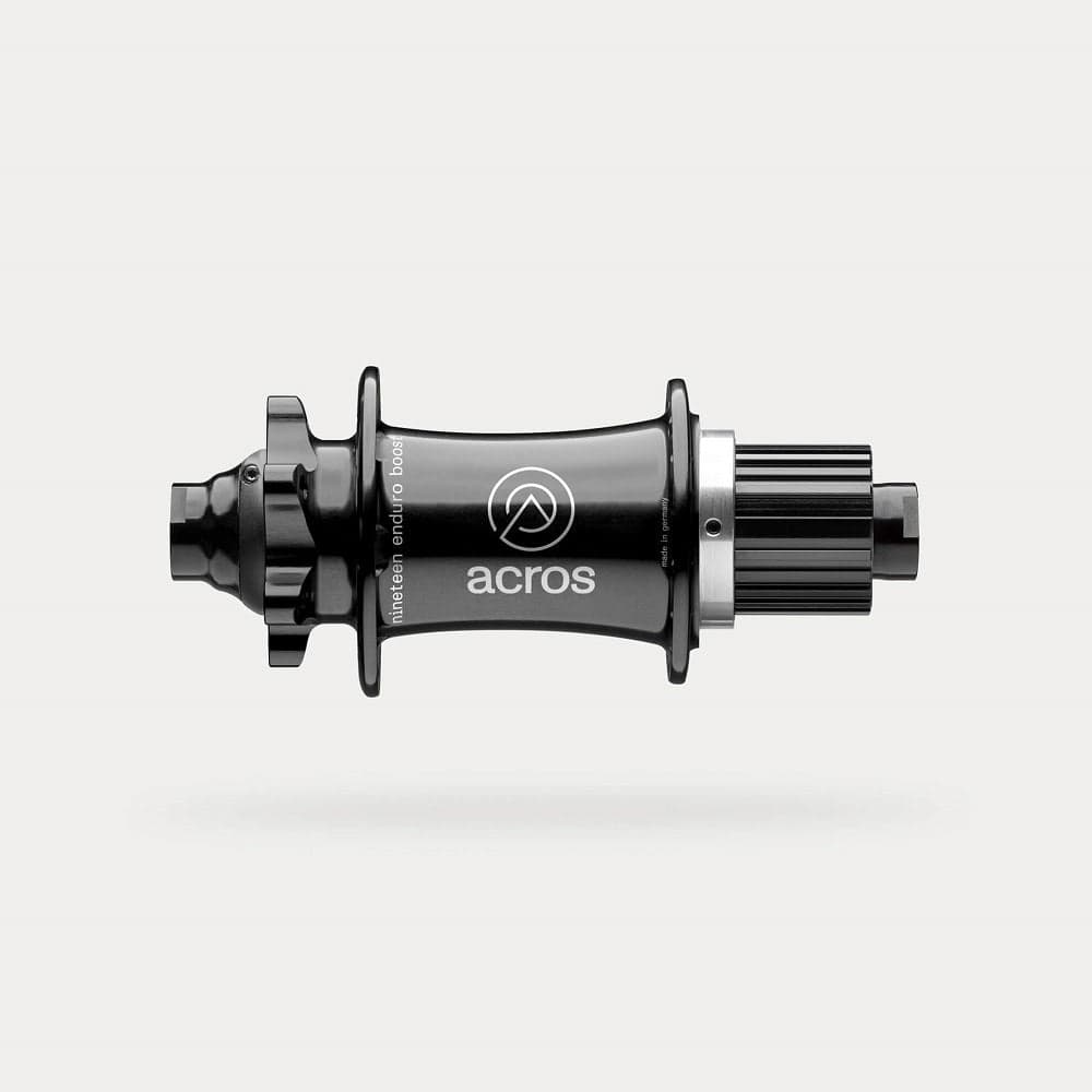 Acros Enduro Boost Rear Hub Black 32h Microspline