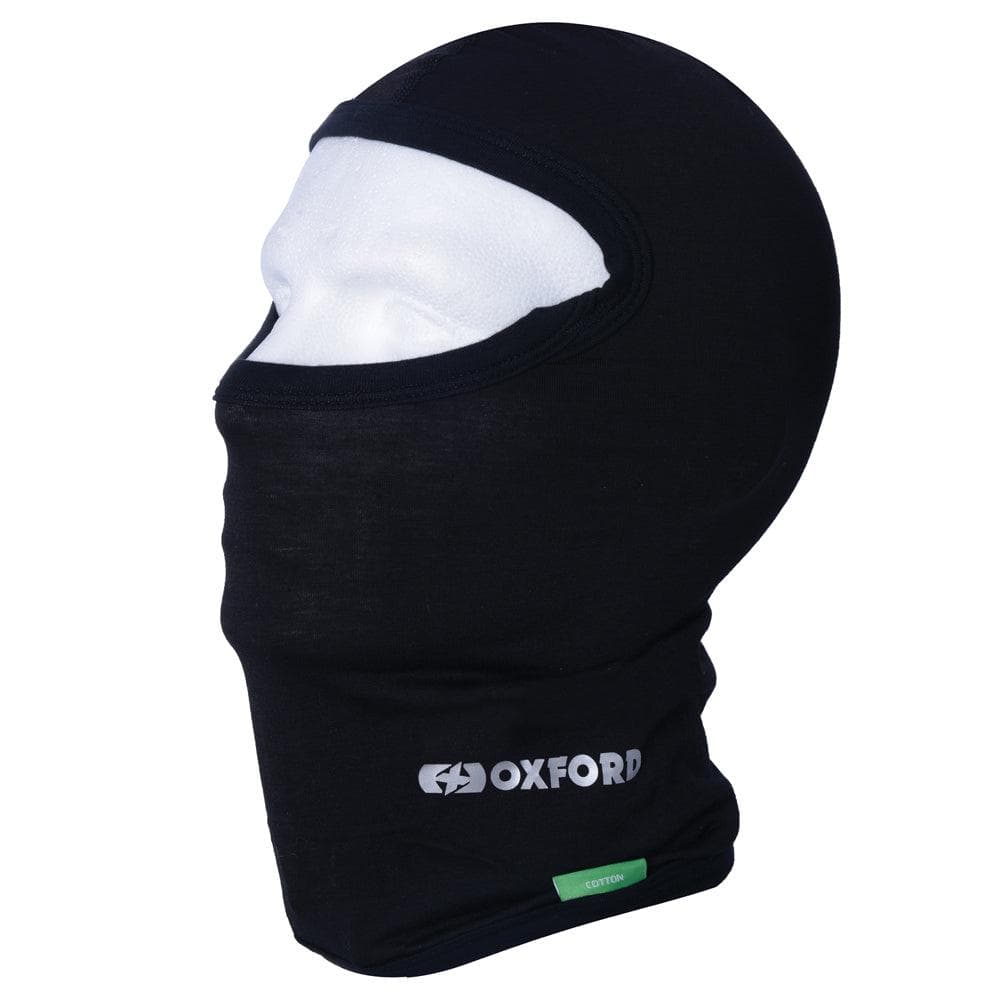 Oxford Balaclava Cotton Blk (Unpackaged)