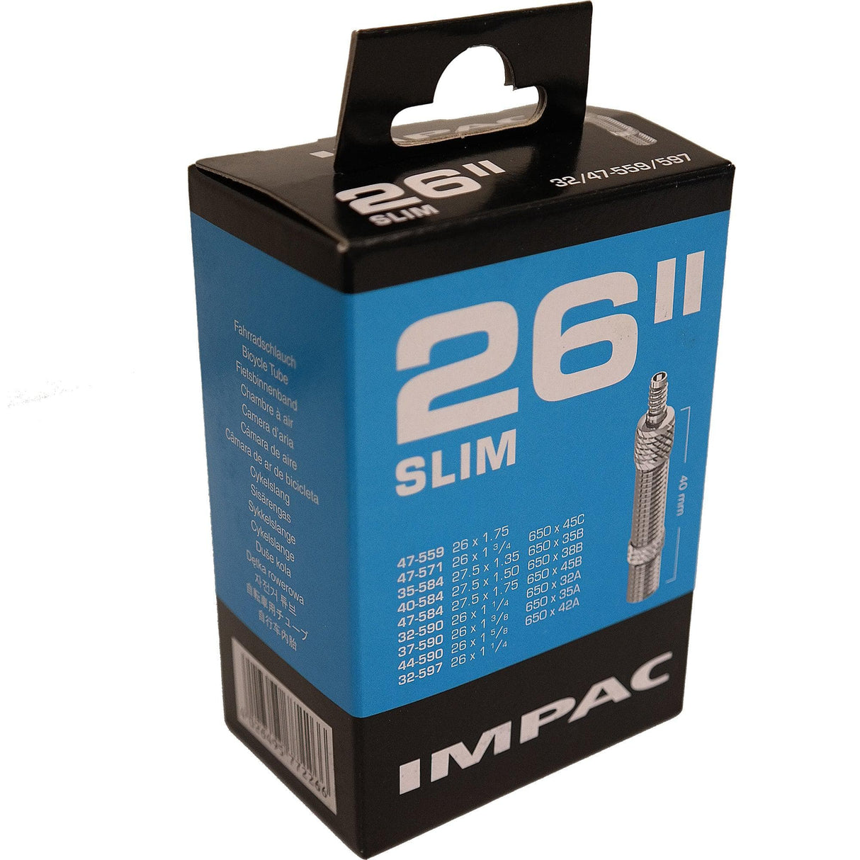 Impac Inner Tube 26 Slim Presta