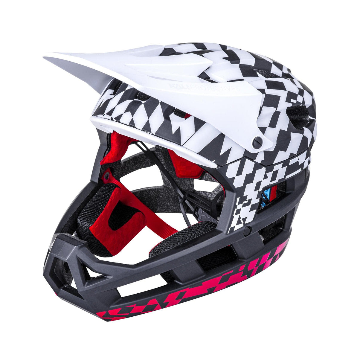 Kali LTD DH Invader Glitch Gls Black/White/Red XS-M