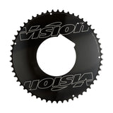 Vision Vision Powerbox Aero Chainring (2x11, 110x56T(42), Black)