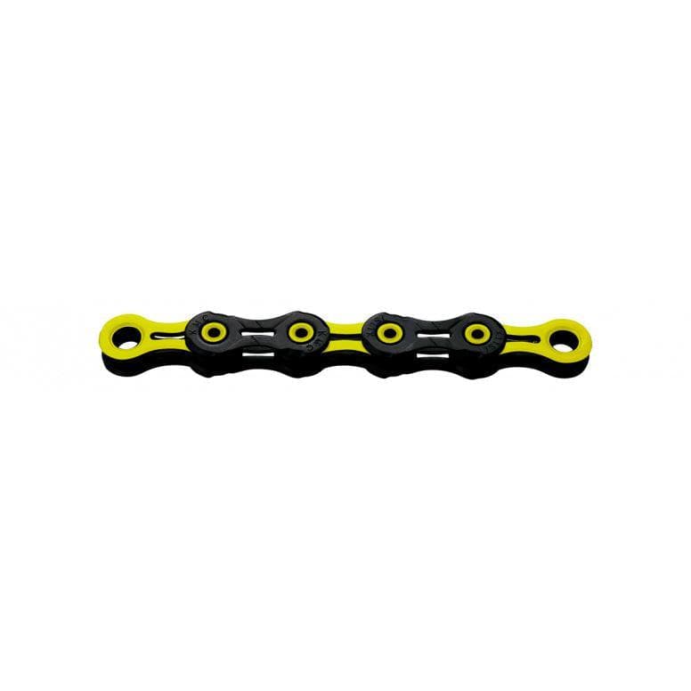 KMC DLC 11 Chain 118L - Black/Yellow - 1pc