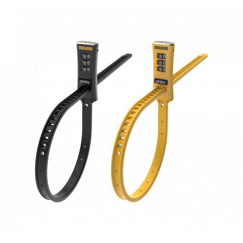 OnGuard Zip Locks - Black/Yellow - Twin