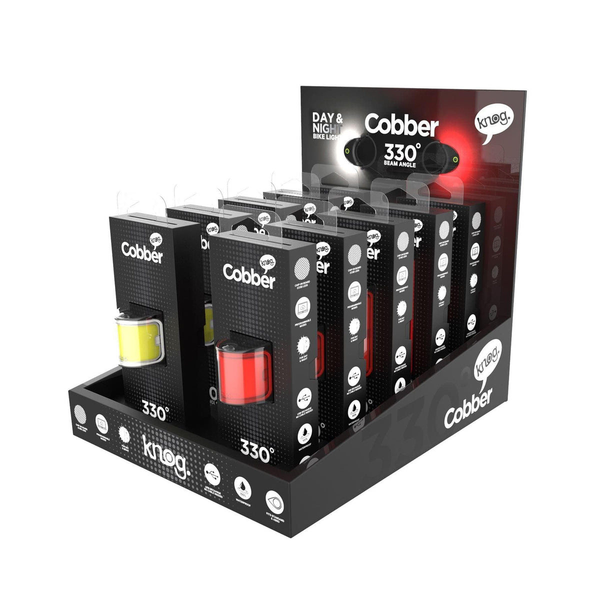 Knog Cobber Light 10pc Starter Display