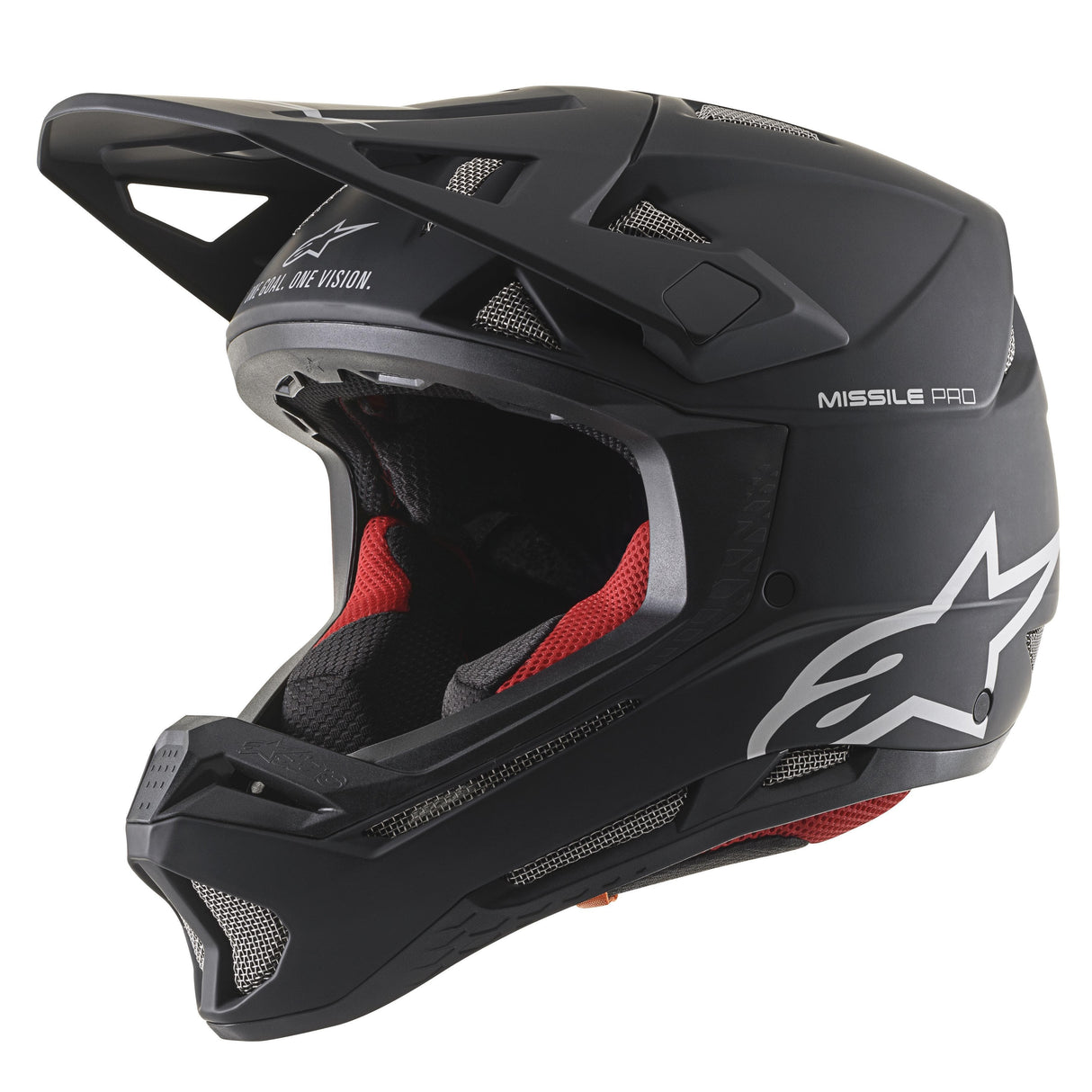 Alpinestars Missile Pro Solid Helmet 2020: Matte Black Xs