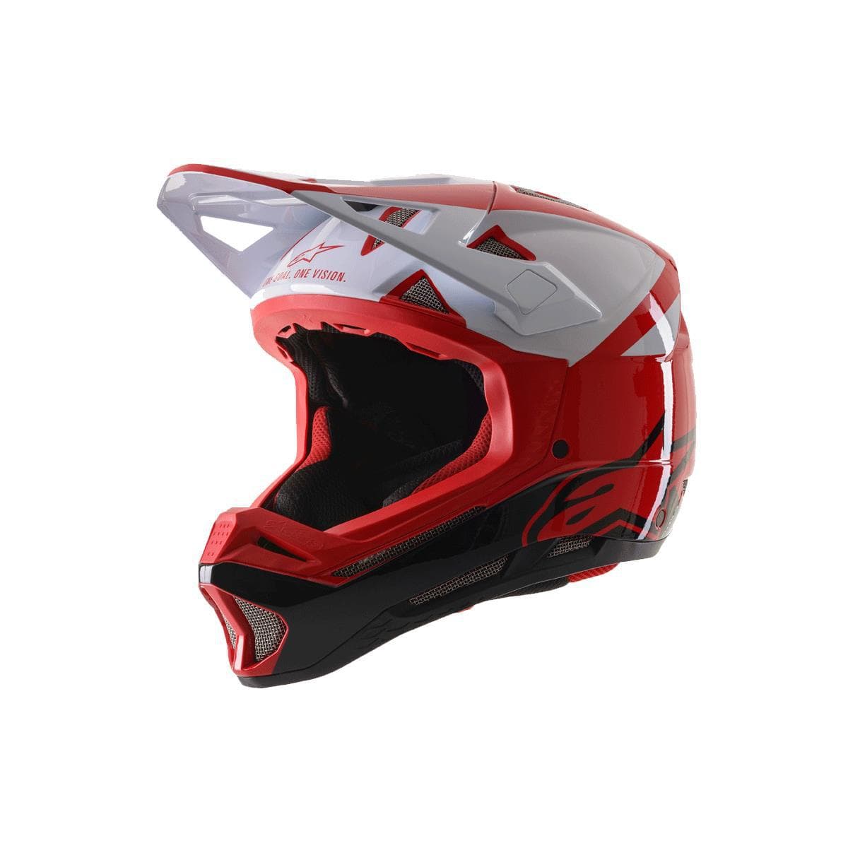 Alpinestars Missile Pro Cosmos - Ce En 2020: Glossy Red/White Xs