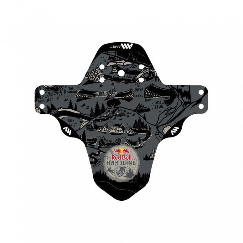 All Mountain Style Mudguard Red Bull Hardline - Black