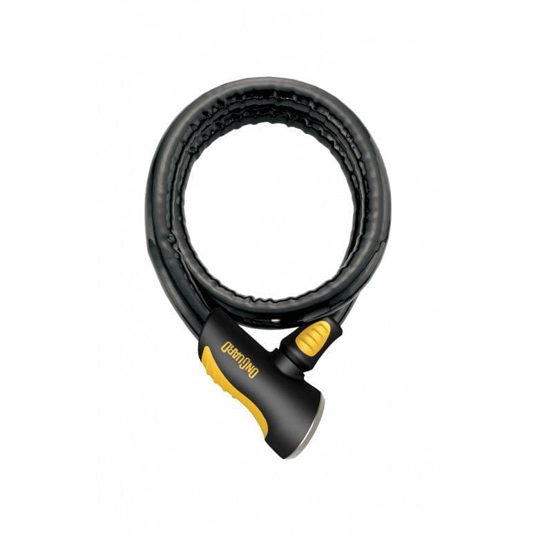 OnGuard Rottweiler Cable Lock 180 - Black/Yellow - 180cm