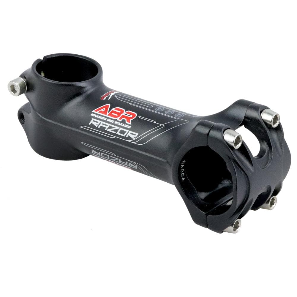 ABR Razor Stem 3D Forged 7050 T3 Size: 1" 1/8" - Bar Bore: 31.8mm - Length: 100mm BLACK