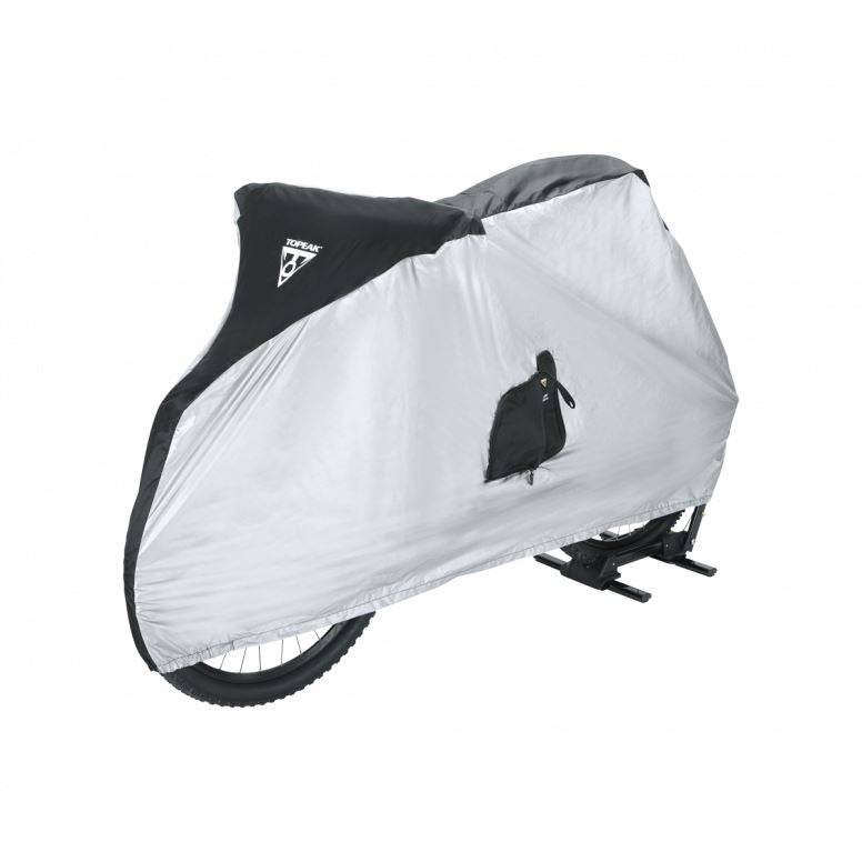 Topeak Bike Cover - MTB (up to 26") - Black/Silver