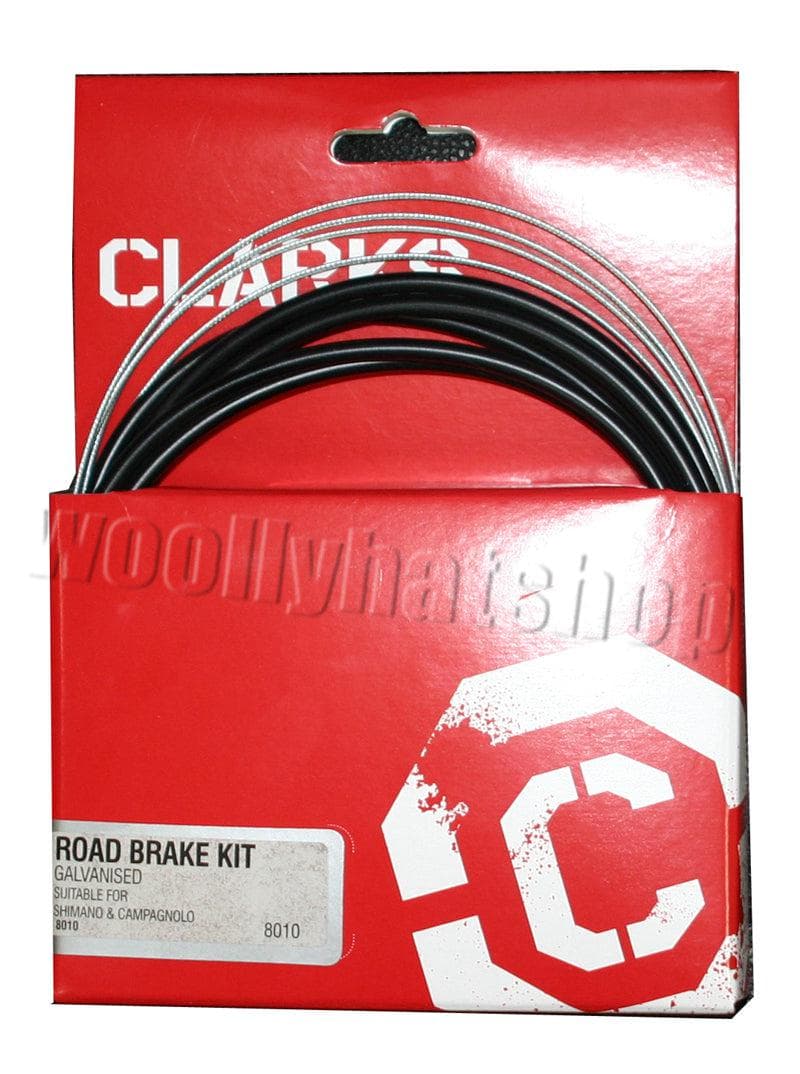 Clarks ROAD Gear Kit - Galvanised "BRAKE" Cable Kit - Shimano / Campagnolio