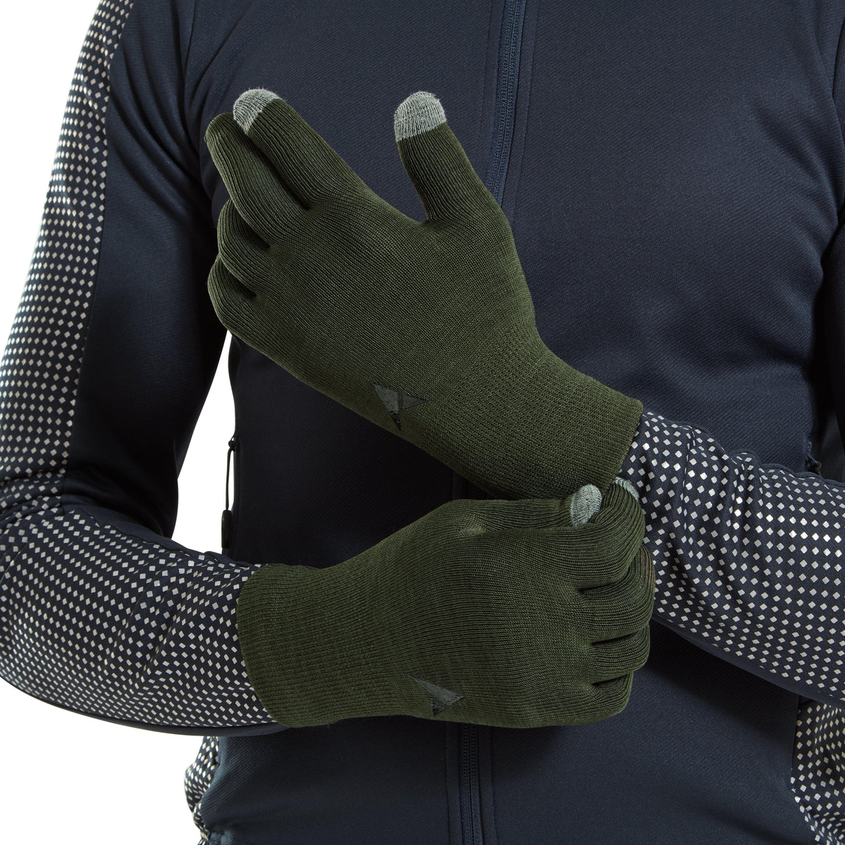 Altura All Roads Waterproof Gloves 2023: Dark Olive L