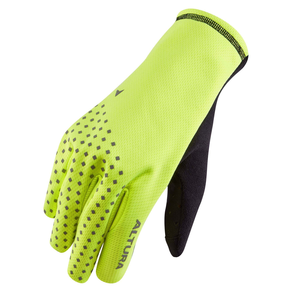 Altura Nightvision Unisex Windproof Fleece Cycling Gloves 2021: Yellow M