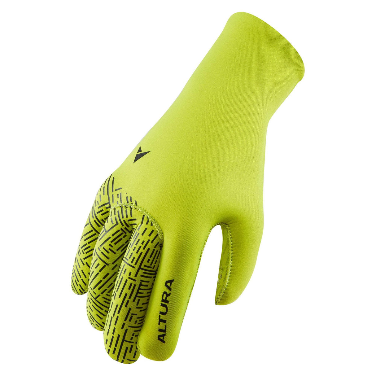 Altura Thermostretch Unisex Windproof Cycling Gloves 2021: Lime Xs