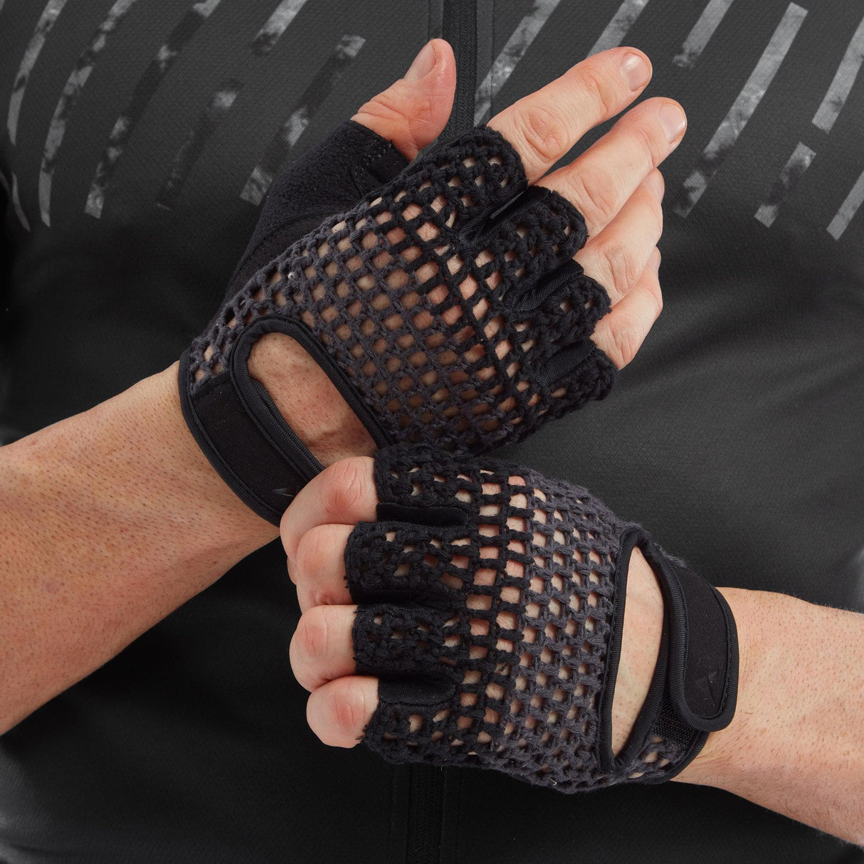 Altura Crochet Unisex Cycling Mitts 2022: Carbon L