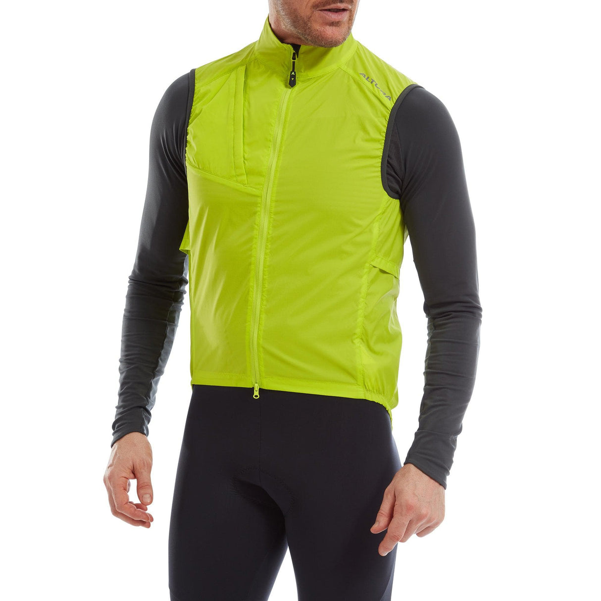 Altura Airstream Men'S Windproof Gilet 2022: Lime 3Xl