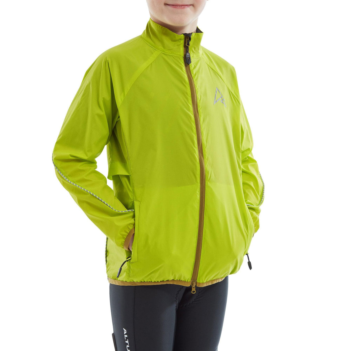 Altura Kid'S Airstream Jacket 2022: Lime 5-6 Years