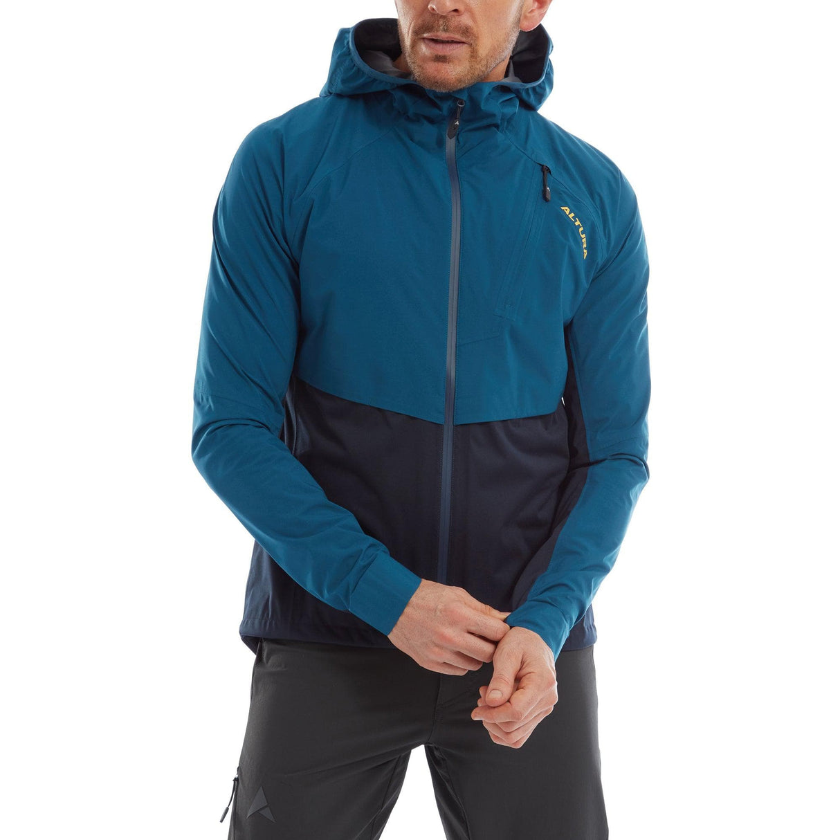 Altura Esker Men'S Waterproof Packable Jacket 2022: Blue/Navy 3Xl