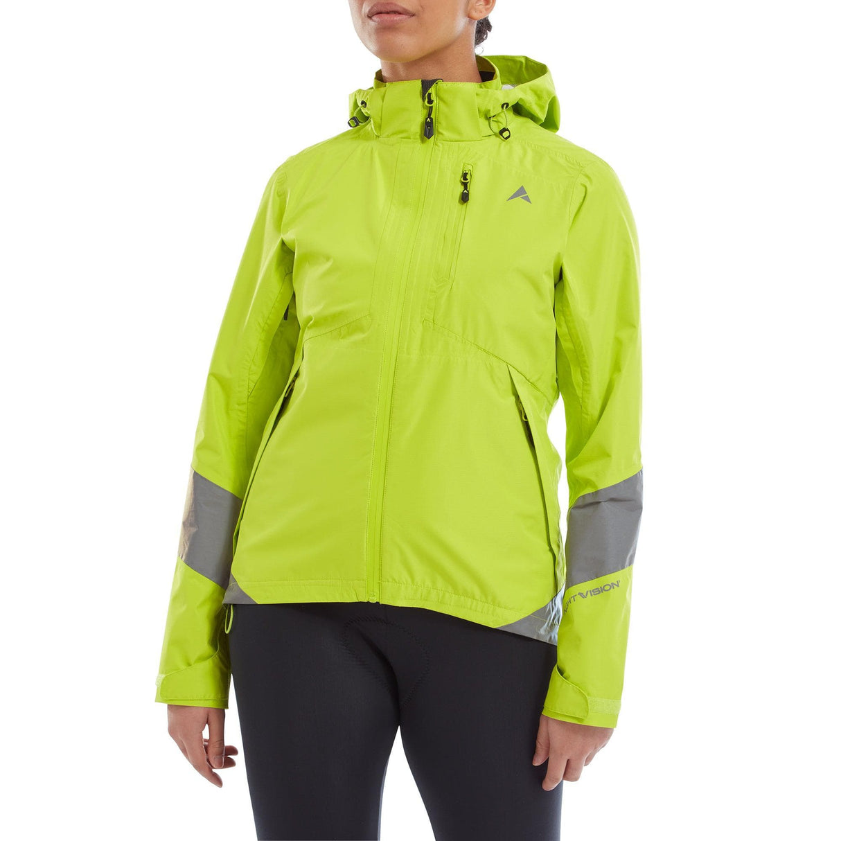 Altura Nightvision Typhoon Women'S Waterproof Jacket 2022: Lime 14