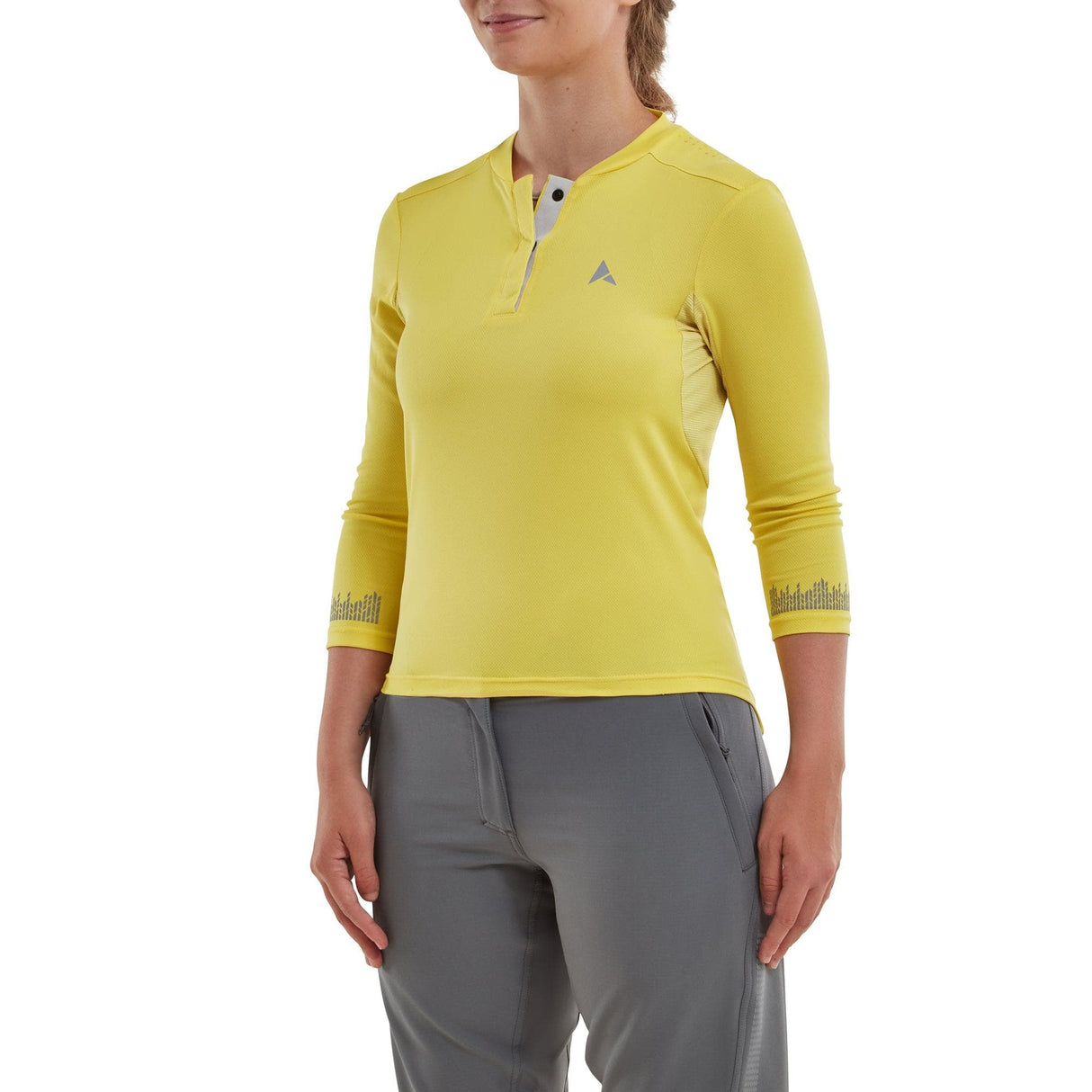 Altura Women'S 3/4 Sleeve All Road Jersey 2022: Yellow 10