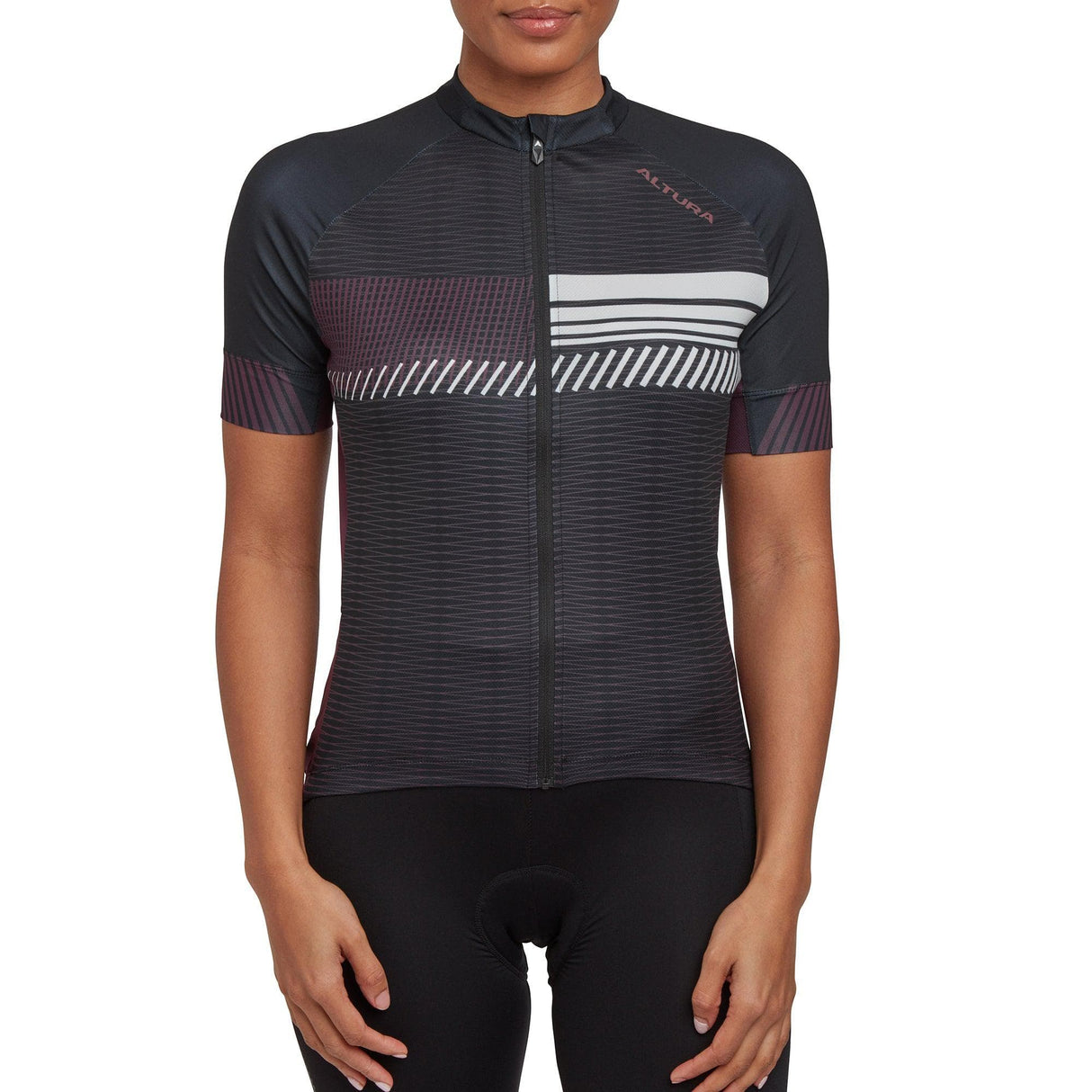 Altura Women'S Club Short Sleeve Jersey 2021: Black 14