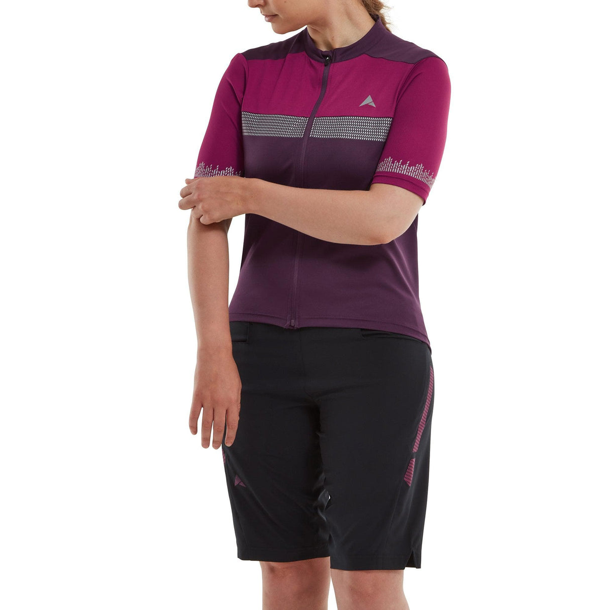 Altura Nightvision Women'S Short Sleeve Cycling Jersey 2022: Purple 12